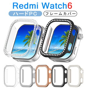 Redmi Watch 6 �P�[�X Redmi Watch 6 �J�o�[ �t���[���P�[�X Redmi Watch6�J�o�[ Redmi Watch6 �J�o�[ Redmi Watch 6 �����P�[�X �o���p���P�[�X �n�[�h�P�[�X �^�b�`���₷�� ���b�h�~�[�E�H�b�` 6 �ی�J�o�[ 