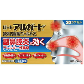 【第(2)類医薬品】ロートアルガード鼻炎内服薬ゴールドZ 20カプセル