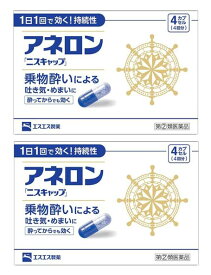 アネロンニスキャップ 　4カプセル 2個セット【エスエス製薬】【指定第2類医薬品】