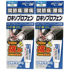 【第2類医薬品】ロキトラッドG 25g [2個セット]※セルフメディケーション税制対象商品