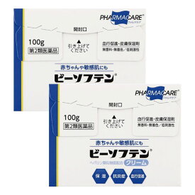 【第2類医薬品】ビーソフテンクリーム 100g [2個セット]