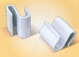 ワイドSカン WSA-001 40mm 10個入り ワイドタイプ 横幅が広い エスカン S字フック 大きいタイプ Sフック エスフック ホワイト プラスチック製 吊下げ 店舗什器 店頭POPパーツ ディスプレイ ストック 日本製