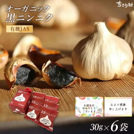 健康食品 プチギフト 黒ニンニク BIOKURO POCKET 送料無料 / 有機 オーガニック ちこり村 1箱(6袋入) リボン付 / 黒にんにく 黒大蒜 にんにく 発酵にんにく 贈り物 還暦 父の日 敬老の日 お取り寄せグルメ スーパーフード GN