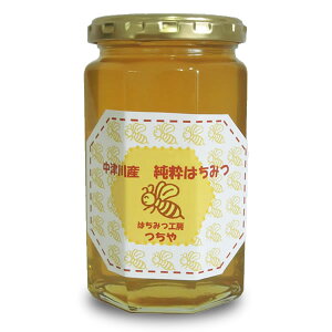 国産はちみつたっぷり370g【岐阜県中津川産】【地元中津川応援!サラダコスモ】