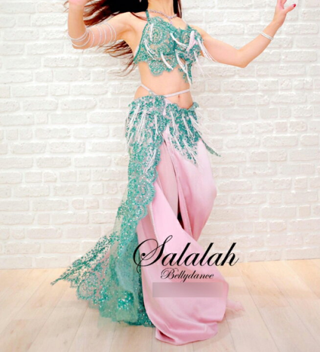 楽天市場】【☆SALE☆50％OFF☆】Hallah ベリーダンス衣装 一体型 