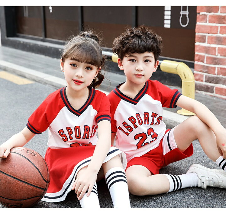 楽天市場】子供 女の子 チア チアガール ダンス 衣装 セットアップ 