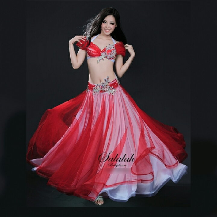 楽天市場】ベリーダンス衣装 コスチューム 格安オリエンタル衣装 全4色  