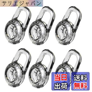 �y���������zSound Wave �C���[�`�b�v �v�����g���j�N�X�p S�T�C�Y6�Z�b�g �݊��� For Bluetoooth Headset PLANTRONICS QCY ���C�����X �w�b�h�Z�b�g�p �A�N�Z�T�� �����h�~ �C���[�`�b�v ����(S 6��)