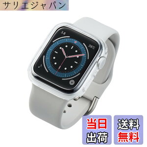 �y���������z�G���R�� Apple Watch (�A�b�v���E�H�b�`) �P�[�X �o���p�[ 40mm [Apple Watch SE2 SE 6 5 4 �Ή�] �n�[�h �|���J�[�{�l�[�g �t�B�������p�� ���� �N���A AW-20SBPPCR