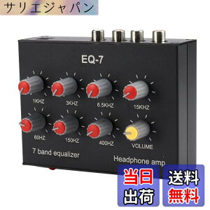 �y���������zXsdjasd EQ-7 �J�[�I�[�f�B�I�w�b�h�Z�b�g�A���v 7�o���hEQ�C�R���C�U�[ 2�`�����l���f�W�^���T�E���h�C�R���C�U�[