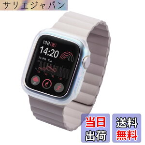 �y���������z�G���R�� Apple Watch SE2 SE Series 6 5 4 40mm �o���p�[ �\�t�g &me �I�[�����N���A AW-23EBPUACR