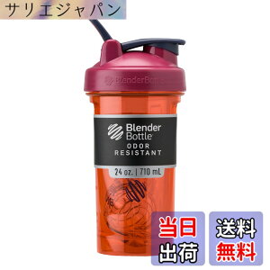 �y���������zBlenderBottle Pro Series Tritan Pro24 �v���e�C���V�F�C�J�[ �u�����_�[�{�g�����K�i 24oz �e��700ml (������500ml) �T�t���� BBPRO24 SN