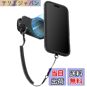 �y���������zSpigen MagSafe �N���b�v iPhone 17/16/15/14/13/12 Pixel 10a ���͂ȃ}�O�l�b�g �A�E�g�h�A ���s �o�R �X�g���b�v�t�� �}�O�t�B�b�g�E�N���b�v AMP09122 (�u���b�N)