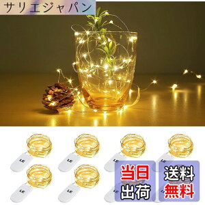 �y���������zLighting EVER LED�X�g�����O���C�g �d�r���t�F�A���[���C�g LED�C���~�l�[�V���� 1m 20LED �d���F �h���������C���[ �N���X�}�X���� ������ �p�[�e�B�[ �������C�g �N���X�}�X�c���[