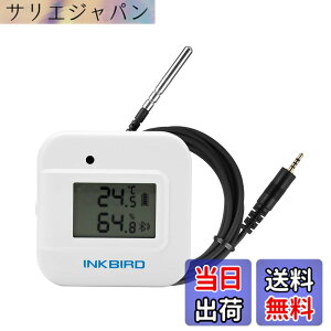 �y���������zInkbird Bluetooth�����x�v ���x�v ���x�v �A���[���t�� �X�}�[�g�Z���T�[ �O���t�\�� �f�[�^���K�[ �f�[�^�̃G�N�X�|�[�g iOS/Android�A�v���ŉ��x�Ǘ� ঒��� ���� �q���~�h�[�� ���C