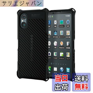 �y���������z�G���R�� Xperia 5 V SO-53D SOG12 �P�[�X �ϏՌ� ZEROSHOCK �l�p�_���p�[ �n�j�J���\�� �O���b�v�e�N�X�`���[ �X�g���b�v�z�[���t�� �u���b�N PMWX233ZEROGBK