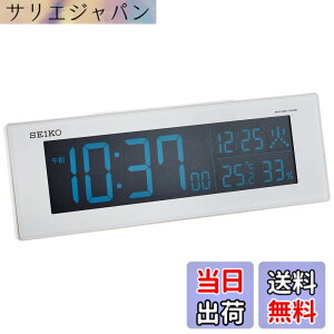 �y���������z�Z�C�R�[�N���b�N(Seiko Clock) �Z�C�R�[ �N���b�N �u�����v 02:���p�[�� �{�̃T�C�Y:7.3x22.2x4.5cm �ڊo�܂����v �d�g �f�W�^�� �𗬎� �J���[�t�� DL305W
