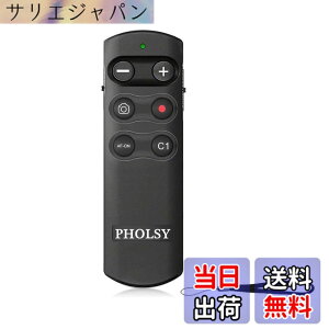 �y���������zPHOLSY RMT-P1BT �J���� ���C�����X �����R�� �����[�Y �����[�g�R���g���[���[ Bluetooth �����[�g�X�C�b�` Sony �p a1 a6400 a6600 a6700 a7C a7M3 a7M4 a7RM3 a7RM4 a7SM3 a9M2 RX0M2 RX100M7 ZV-1 ZV-E10