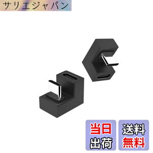 �y���������z180�xU���^ USB-C�ϊ��A�_�v�^ 100W PD�[�d �f�[�^���� 10Gbps�f�[�^�]���Ή� USB Type C�ϊ��A�_�v�^ �I�X ���X MacBook Air/Pro/�X�}�z/�^�u���b�g�p 2�Z�b�g