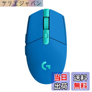 �y���������zLogicool G �Q�[�~���O�}�E�X G304 LIGHTSPEED ���C�����X �}�E�X G304-BL �y�� 99g HERO 12K�Z���T�[ 6�v���O�����{�^�� 250���ԘA���g�p�\ �u���[ PC windows mac �������K�i �y �t�@�C�i���t