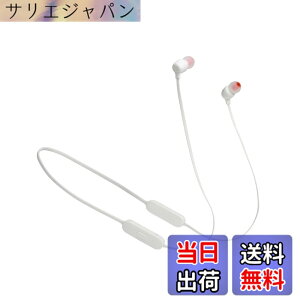 �y���������zJBL TUNE125BT Bluetooth �C���z�� �}���`�|�C���g�Ή�/���C�����X/�}�C�N�����R���t��/USB Type-C�[�d/�}�O�l�b�g���� �z���C�g JBLT125BTWHT