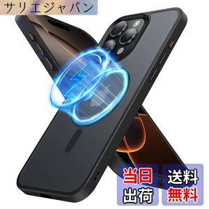 �y���������zPRODELI �P�[�X For iPhone 16 Pro Max ��p �J�o�[ MagSafe�Ή� �ČRMIL�K�i �ی�J�o�[ �ϏՌ� �w��h�~ ���C�����X�[�d�Ή� �����h�~ �����Y�ی� ���΂݂Ȃ� �X�}�z�P�[�X �Ή� �A�C�t�H