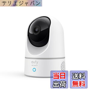 �y���������zAnker Eufy IndoorCam 2K Pan & Tilt�i�����J����)�y�����J����/�l�b�g���[�N�J����/�x�r�[���j�^�[/�y�b�g�����/�����A�V�X�^���g/�i�C�g�r�W����/���[�V�����g���b�L���O/�S���͊�