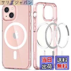 �y���������zSpigen iPhone13Mini�P�[�X MagSafe �}�O�l�b�g���� �ϏՌ� �ČRMIL�K�i�擾 2�d�\�� ���菝�h�~ �}�O�Z�[�t �K�p�J�o�[ ���C�����X�[�d�Ή� �E���g���E�n�C�u���b�h �}�O ACS03324 (���[�Y