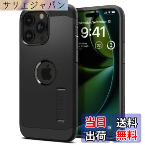 �y���������zSpigen �y�n��18�N�̋Z�p�́z iPhone 15 Pro �P�[�X MagSafe �ϏՌ� �X�^���h�t�� �ČRMIL�K�i�擾 �}�O�l�b�g���� 3�w�\�� �J�����ی� ���h�~ �Ռ��z�� ���C�����X�[�d�Ή� �^�t�E�A�[�}