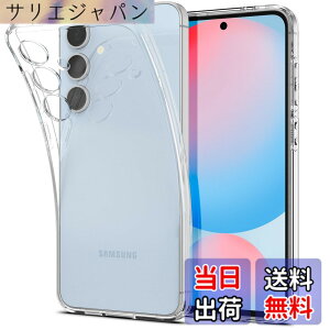 �y���������zSpigen Galaxy S24 FE �P�[�X �N���A ���ϖh�~ TPU �\�t�g �ϏՌ� �ČRMIL�K�i ���L�b�h�E�N���X�^�� ACS08616 (�N���X�^���E�N���A)