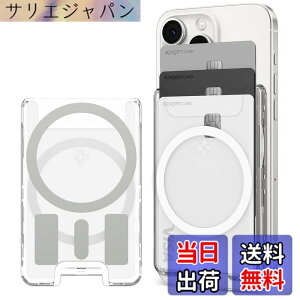 �y���������z[Spigen] MagSafe�J�[�h�P�[�X�y���ʃ}�O�l�b�g�ŃX�}�[�g�Ȋ��p�z iPhone 17e iPhone 17/16/15/14/13/12�V���[�Y �N���A �����J�[�h�P�[�X ���͂Ȏ��� �E���g���E�n�C�u���b�h�E�}�O�t�B�b