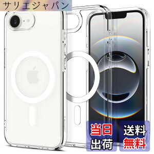 �y���������zSpigen �y�n��19�N�̋Z�p�́z iPhone 17e / 16e �P�[�X MagSafe �}�O�l�b�g���� �N���A ���� �X�g���b�v�z�[�� �ČRMIL�K�i �E���g���E�n�C�u���b�h�E�}�O�t�B�b�g ACS09139 (�N���A�E�z���C