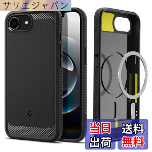 �y���������zSpigen �y�n��19�N�̋Z�p�́z iPhone 17e / 16e �P�[�X MagSafe �}�O�l�b�g���� �X�g���b�v�z�[�� �}�b�g �ϏՌ� �ČRMIL�K�i ���M�b�h�E�A�[�}�[�E�}�O�t�B�b�g ACS09152 (�}�b�g�E�u���b�N