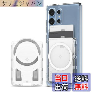 �y���������z�yGalaxy S26/S25�V���[�Y��p�zSpigen ���ʃ}�O�l�b�g �J�[�h�P�[�X ����~�߃V���R���p�^�[�� �N���A �J�[�h�z���_�[ 3�����[ �E�H���b�g �E���g���E�n�C�u���b�h�E�}�O�t�B�b�g+ 