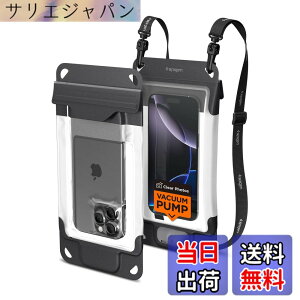�y���������zSpigen�y�^��|���v�t�� / �ő�8.3�C���`�Ή��z�X�}�z�h���P�[�X IP68 �ō����� ���S�h���|�[�` ��|�� ��F�� iPhone Pixel Xperia Galaxy�ɑΉ� ACS09306 A602 (�`���R�[���E�O���[)