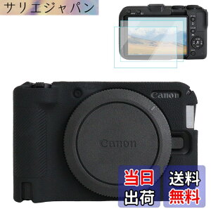 �y���������zRieibi Canon EOS R50 V�J�����p�V���R���P�[�X �X�N���[���v���e�N�^�[2���t�� �F�F�u���b�N///�z���C�g