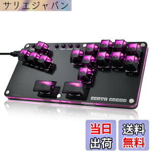 �y���������zHaute42 ���o�[���X �A�P�R�� ���o�[���X �A�[�P�[�h�R���g���[���[ B16�{�^�� �L�[�{�[�h for PC/Switch2/Switch/PS4 PS3/Windows JZW-Shop �L���ڑ� Type-C �A�P�R�� �z�b�g�X���b�v�Ή� �{�^��