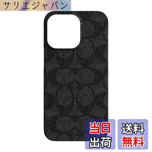 �y���������zCOACH (�R�[�`) iPhone13 Pro ��p �A�C�t�H�� 13 �v�� �X�}�[�g�t�H���P�[�X �X�}�z�P�[�X Slim Wrap Case (BLACK) [���s�A���i] �F�F�u���b�N