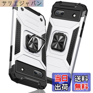 �y���������zTMUJWS Google Pixel 6A �p�̃P�[�X �����O �Ռ��z�� �ϏՌ� TPU+PC�o���p�[ ��d�\�� �ČRMIL�K�i �S�ʕی� �ԍڃz���_�[�Ή� �C�菝�h�~ ����~�� �y�� ���^ �O�[�O�� �s�N�Z�� 6a �p��