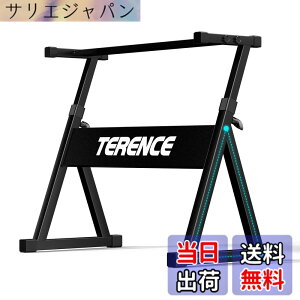 �y���������zTERENCE �d�q�L�[�{�[�h �s�A�m �X�^���h �O�pZ�^ ���S�ň��� 57~80cm����7�i�K���� �L�[�{�[�h�� ���d�x�X�`�[���� �����ω׏d�� ���ϋv �g�ݗ��ĊȒP 54/61/73/76/88���d�q�s�A�m�ɑ�