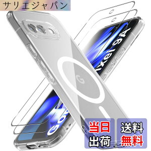 �y���������zGreerass Phone �P�[�X MagSafe �Ή� �F�F�N���A�A�T�C�Y�FGoogle Pixel 9a �Ή� �ی�P�[�X