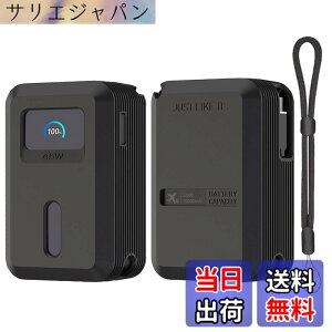 �y���������zAnker Power Bank �ی� �J�o�[ �F�F(10000mAh)�u���b�N�A�T�C�Y�FAnker Nano Power Bank 10000mAh �ی� �P�[�X