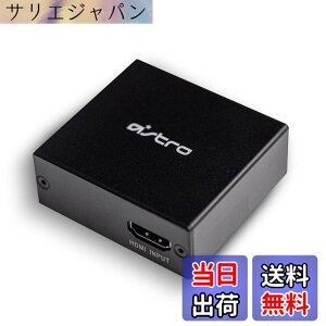�y���������zLogicool G ASTRO Gaming HDMI �A�_�v�^�[ for PS5 PS4 �~�b�N�X�A���v �p �I�v�e�B�J�� ���f�W�^�� �I�[�f�B�I SPDIF �������� AHS-HDMIADP �������K�i �F�F�u���b�N