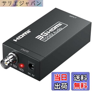 �y���������zELEVIEW HDMI to SDI �R���o�[�^�[ 1080p@60Hz HDMI to 3G-SDI/HD-SDI/SD-SDI �ϊ��� �A�_�v�^ �yEHD-030N�z