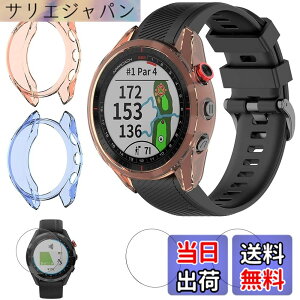 �y���������zFIVOF2���ی�P�[�X+2���t���ی�t�B�����Ή�Garmin(�K�[�~��) Approach S62��p�P�[�X �K�[�~�� Approach S62 �J�o�[ �\�t�g TPU�ގ� �҂�����Ή� �C�菝�h�~ �y�� �h�Ռ� Garmin Approach S62 