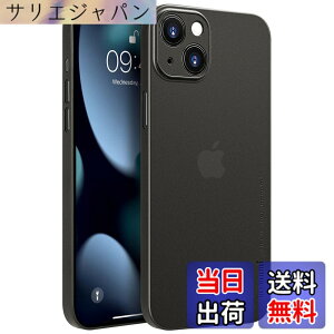 �y���������z�u0.3mm�ɔ��viPhone 13 Mini�Ή��P�[�X memumi�}�b�g���� �I���W�i���݌v �w��h�~ ���t���h�~ ���C�A���X�[�d�Ή� 5.4�C���`�l�C�P�[�X�J�o�[ �F�FTrans-Black