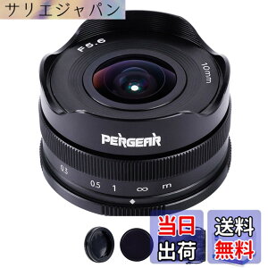 �y���������zPergear 10mm F5.6 �p���P�[�L���჌���Y APS-C Sony E�}�E���g�J����A6300 A6500 A6600 A7S A7II A7III A7R2 A7S2 A7R3 A7S3 A7R4 A9 A9II�ȂǂɑΉ�