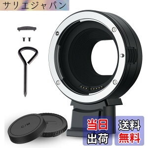 �y���������zJJC Canon �����Y�}�E���g�A�_�v�^�[ �F�F�u���b�N�A�T�C�Y�FEF-EOS M