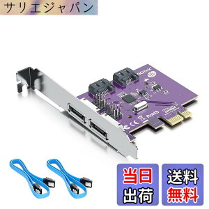 �y���������zPCIe SATA Card �F�F2�|�[�g, PCI-e X1�A�T�C�Y�F2�|�[�g, PCI-e X1