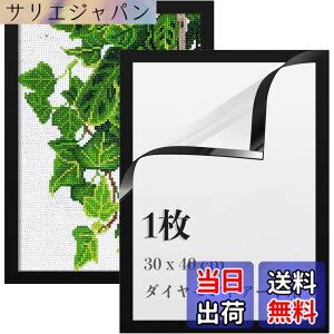 �y���������zLEADINTOP �_�C�������h�A�[�g �t�H�g�t���[�� 2�� �}�O�l�b�g�t�� 30 x 40 cm �_�C�������h�G��p �ǂ������Ȃ� ���ȔS���� �y�� �Ǌ|�� �f�B�X�v���C�t���[�� �ʐ^�t���[�� �\��